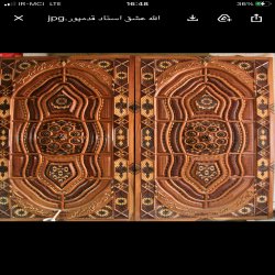 فروش درب چوبی گره چینی منحصر ب فرد