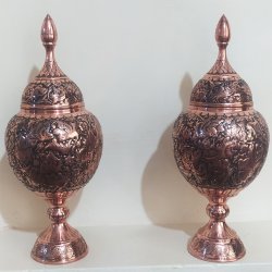  ظروف مسی دست‌ساز اصفهان
