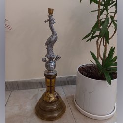 قلیان کلکسیونی از جنس نقره