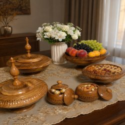 ست پذیرایی چوبی