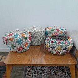 صنایع دستی کاموایی (حصیری)
