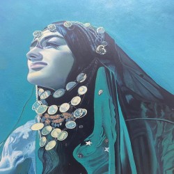 تابلو نقاشی نفیس سبک رئال