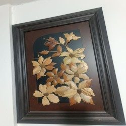 تابلو معرق طلایی