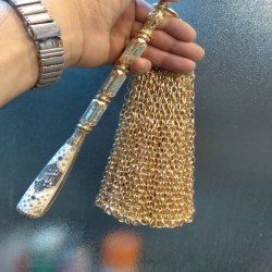 زنجیر عزاداری دست ساز فیروزه