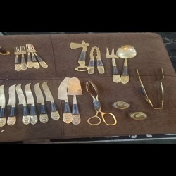  سرویس قاشق و چنگال کلکسیونی