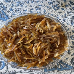 پوست نارنج خشک شده چیپسی شکری 