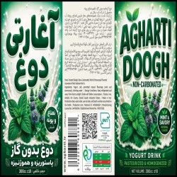 دوغ ارگانیک گازدار وبدون گاز