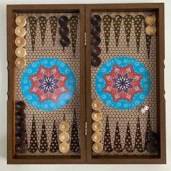 تخته نرد و شطرنج تذهیب