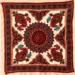 پته چهاربته حاشیه قرص سفید