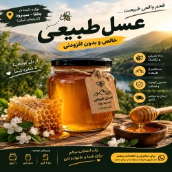 عسل طبیعی کوهستان 