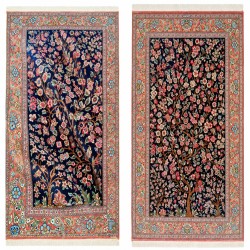 فرش ایرانی دستباف اصیل – ابریش