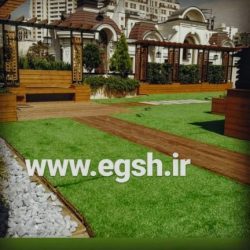 العشب الاصطناعي المزخرف من سياج العشب الأخضر