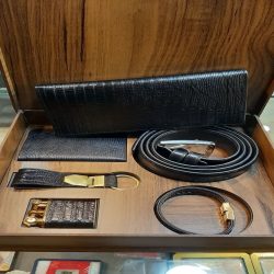 leather bag and accessories
