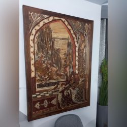 تابلو معرق چوبی