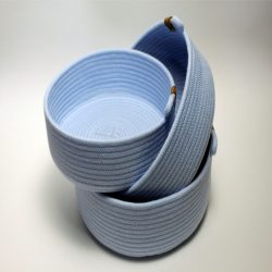Cotton rope basket 