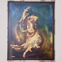 تابلو منبت و معرق کاری