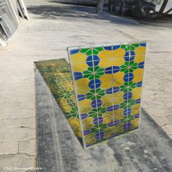 شیشه های طرح سنتی 
