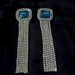 گوشواره کریستالی 