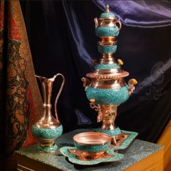 سرویس سماور فیروزه کوب